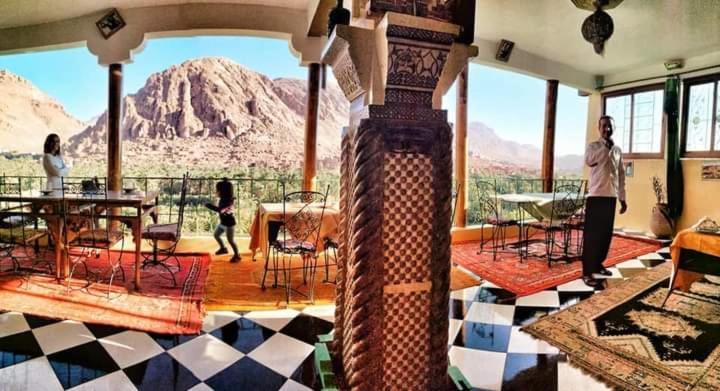 Tinghir Guesthouse Panorama Todra מראה חיצוני תמונה